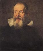 Justus Suttermans, Portrait of Galileo Galilei
